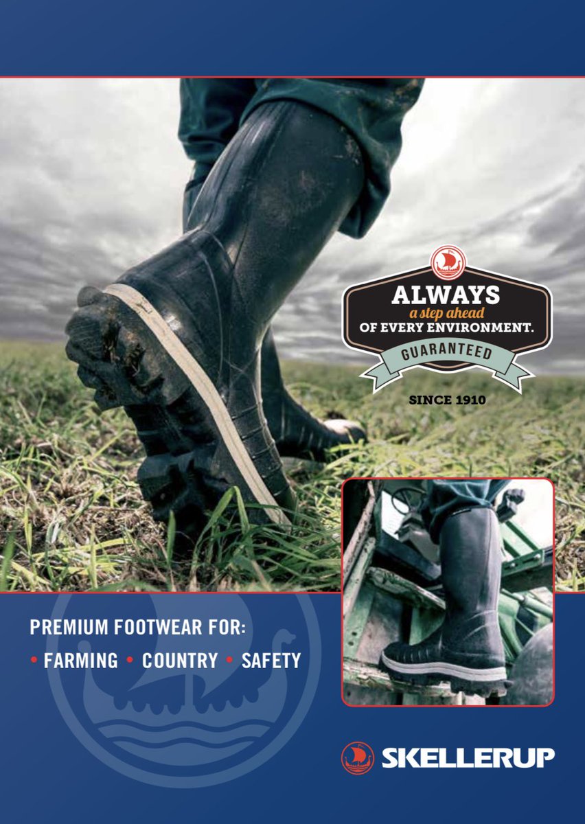 pasturetec's tweet photo. When youโre on your feet all day, why compromise? @Skellerup have over 100 years experience manufacturing boots for the Agri Sector and made from rubber, not PU, like most brands adds extra comfort and features. Shop online https://t.co/gCsCKQnmzl #skellerup #farmwear #pasturetec https://t.co/bBTYYUX4i1