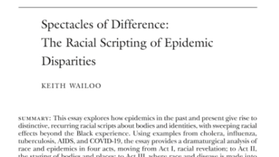 First essay of <a href="/BHMjournal/">Bulletin of the History of Medicine</a>  special issue on Reimagining Epidemics  now live, to be joined over the next week by other essays revisiting how we narrate epidemic histories in the pandemic present:  muse.jhu.edu/article/786152…