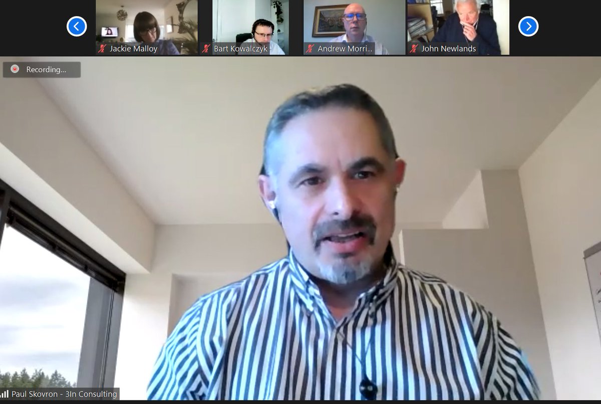 Paul from @3in_consulting joins us on the panel!