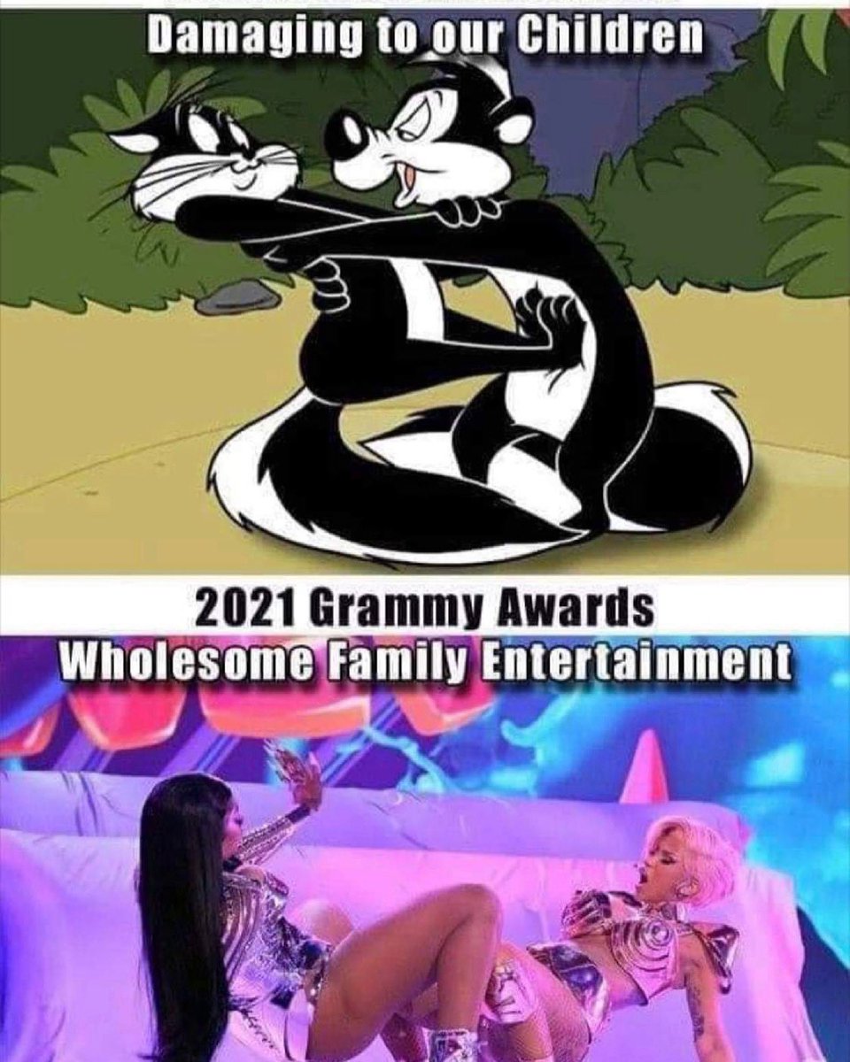 This is hilarious 

#TheGrammys #Cardib