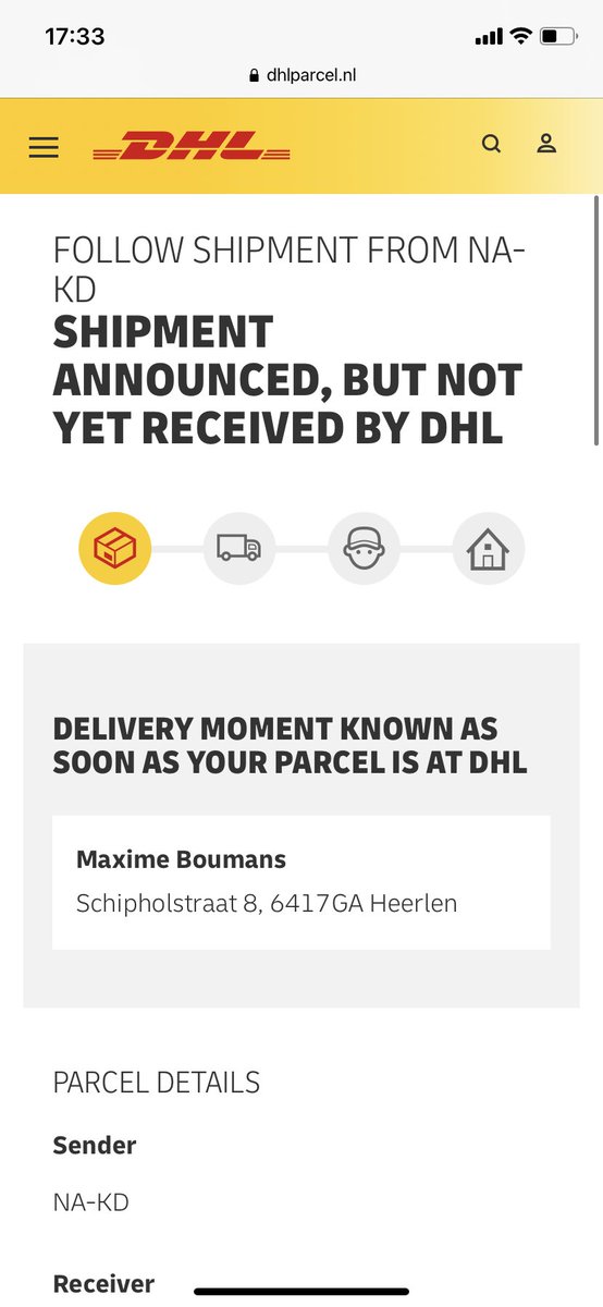 xmaximeb's tweet photo. @DHLNL hoi. Hoe kan dit? https://t.co/GsX7sd1F95