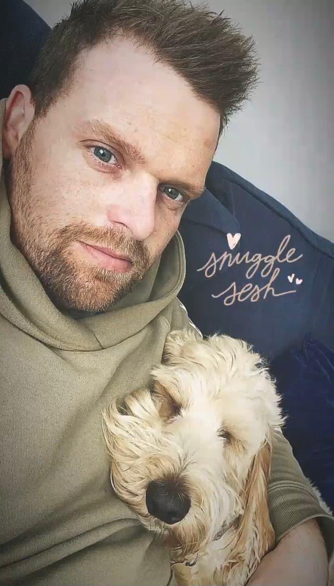 Snuggles with the best pup, our Brody 💙