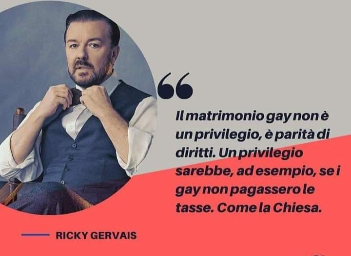 marcosalvati's tweet image. Gervais colpisce sempre dritto al bersaglio.