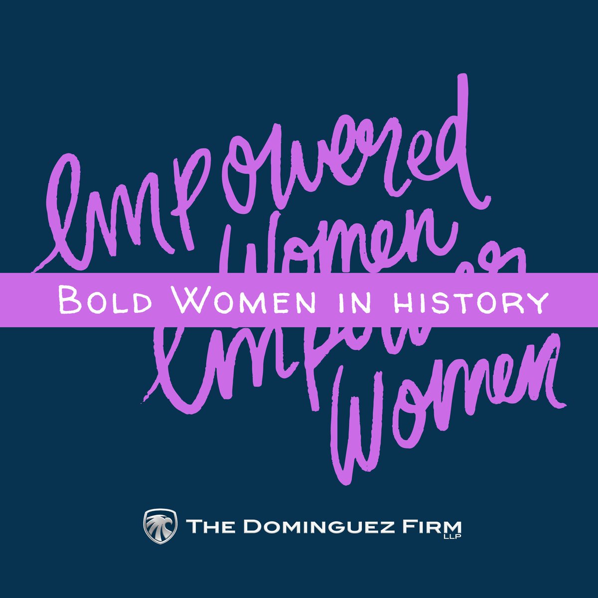 DominguezFirm's tweet photo. In honor of #WomensHistoryMonth, we are celebrating women that have broken barriers, made history, and paved the way for the next generation—remembering their bold contributions to science, activism, art, and more. https://t.co/lsVSZZ91Q8