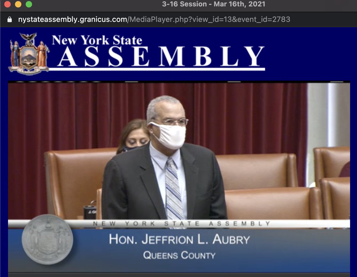 NYCAIC's tweet photo. “We are here to pass the Humane Alternatives to Long-Term Solitary Confinement Act,” says lead Assembly sponsor Jeff Aubry. “The first time this came up in the courts was in 1890 in Texas, when a judge found solitary mentally &amp; physically debilitating.”

It’s time for a change. https://t.co/34YH51TnMu