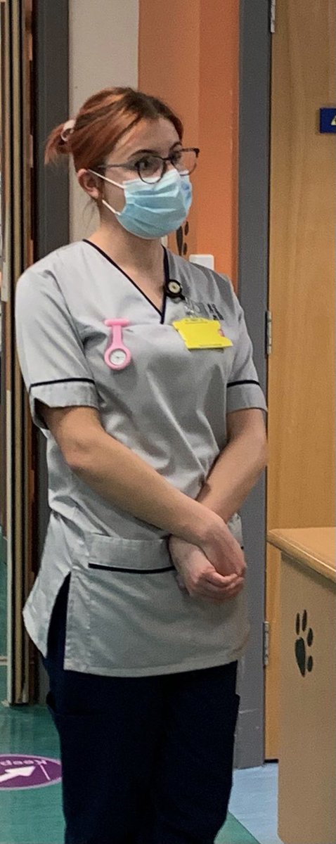 A fab NHSG ORANGE award winner. Caitlin George is a HCSW in the paed ward at Dr Grays &amp; an Open University CYP student. Nominated for excelling at her HCSW post, bringing joy to the workplace &amp; embracing new roles such as venipuncture. Congratulations. <a href="/angeladuthie/">Angela Duthie</a> <a href="/jewen/">Jane Ewen</a>