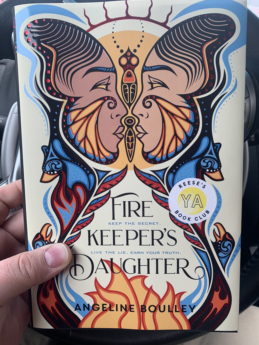 HAPPY RELEASE DAY @FineAngeline! #FireKeepersDaughter is out! #NewReleases #ireadya #blogger