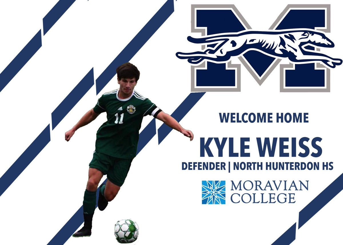 COMMITTED ✍🏼 For our second signing we welcome Kyle Weiss. A Defender from North Hunterdon HS Highschool! We are extremely excited for you to join the pack!🐾 #moravianbound #classof2025 #signed #moraviancollege #houndem #rollhounds