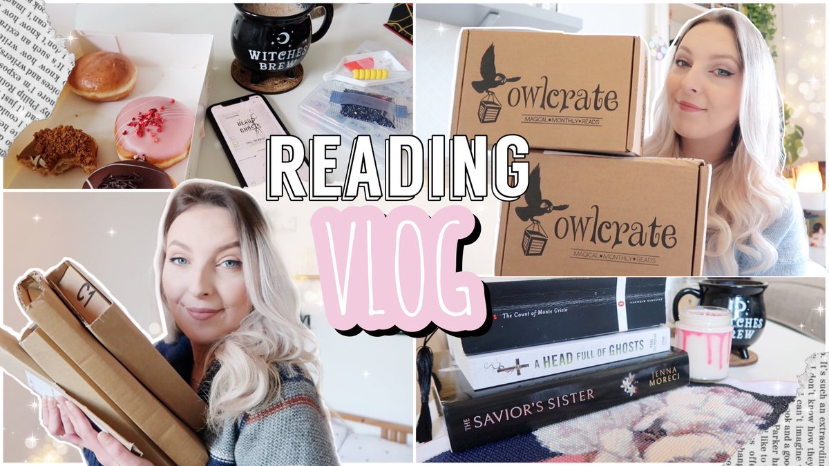 codiebookcorner's tweet image. New video ✌🏻
Reading Vlog! ✨ Catching Up, Book Mail, Double Owlcrate Unboxing &amp;amp; A New... youtu.be/6bJ5BP84U3c via @YouTube