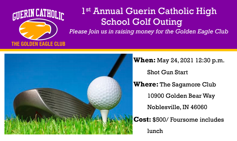 Join us for the 1st Annual GCHS Golf Outing in support of the Booster Club!  Comment below for more information.