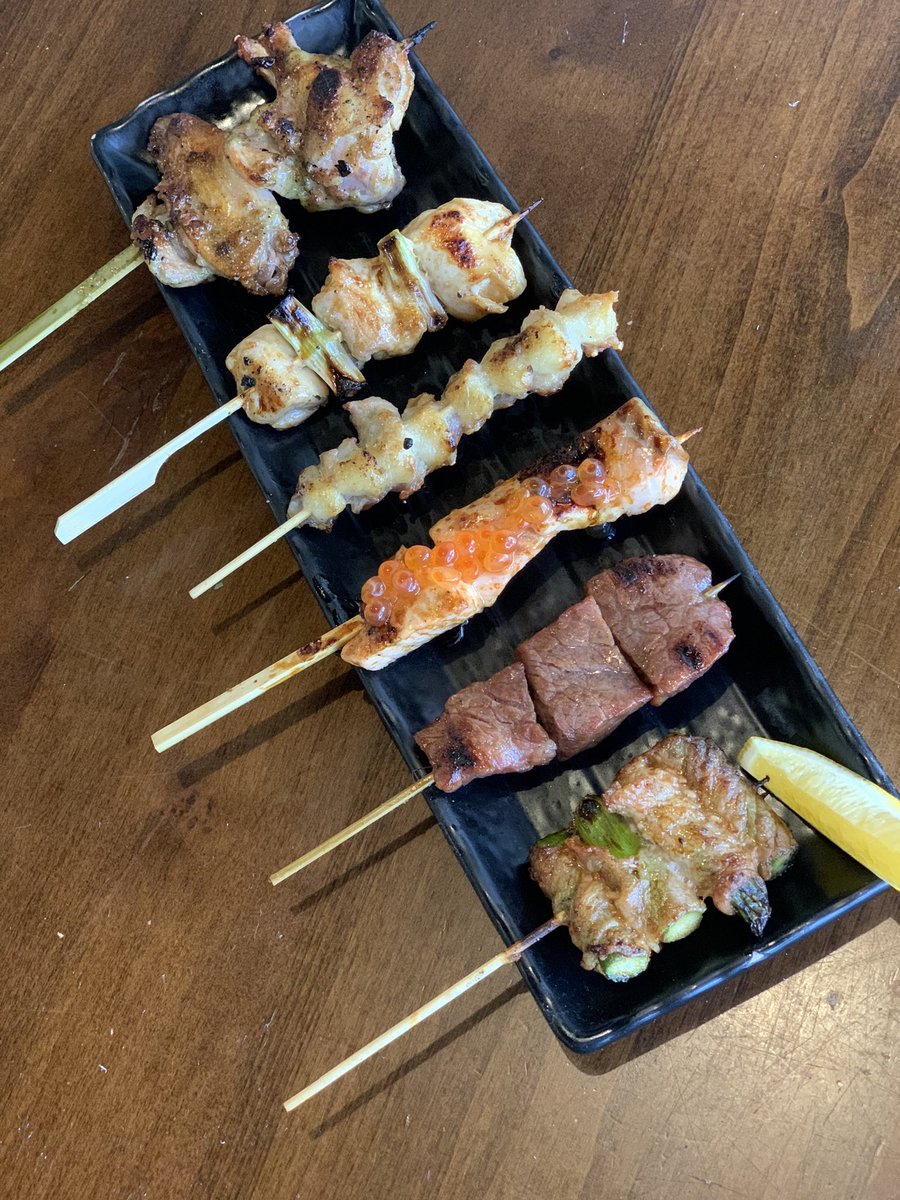 BINCHOYAKI's tweet photo. So many decisions to make and itβs barely #tuesday ! Make it easy and order them all !
.
#TUESDAYcravings #itsBEERtimeSOMEWHERE #πΊ #WHYnot #LIVElifewithGOODfood
.
#ηηΌγθ²γ
γ#δΊΊηγγγγ https://t.co/crGfoszzLH