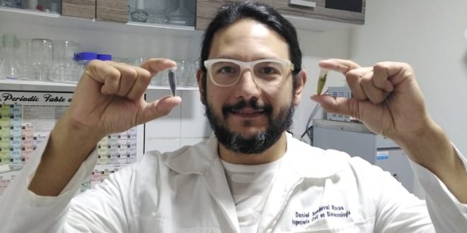 👨🏻‍🎓Estudiante de Doctorado en Ciencias #UCSC se adjudica fondo de #Innovación.

Revisa la nota ⤵️
cmasapp.cl/?p=10292

Se trata del estudiante del Doctorado en Ciencias con mención en Biodiversidad y Biorecursos, Daniel Sandoval.