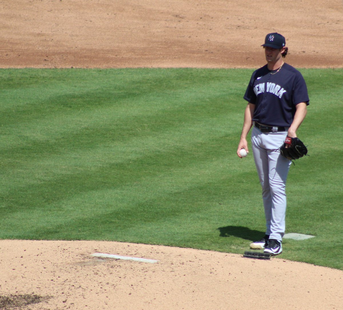 RT @BryanHoch: Gerrit Cole this afternoon:

3 2/3 IP, 3 H, 2 ER, 1 BB, 5 K, 2 HR, 1 HBP - 61 pitches, 40 strikes https://t.co/MBGrE016lZ