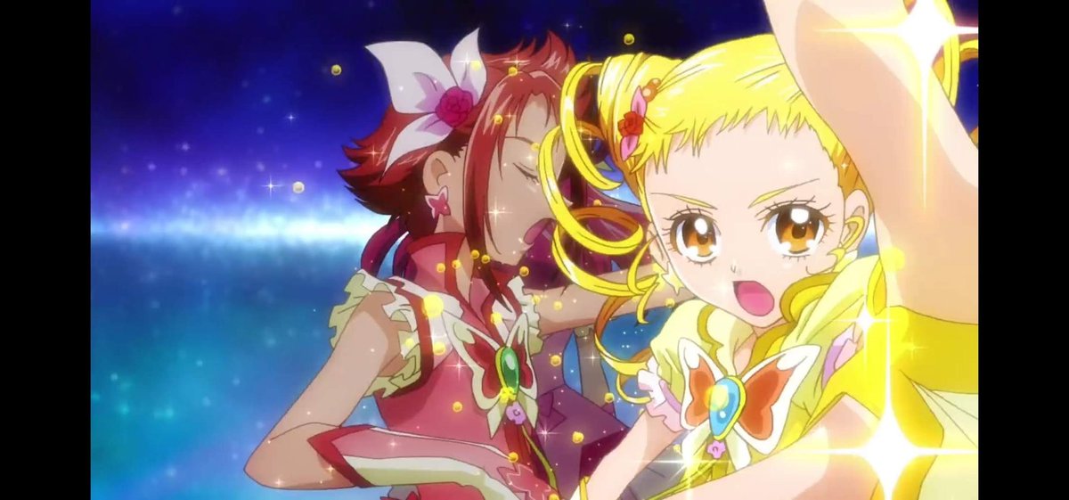 エトワール様大好き Twitter પર ヒープリ映画公開まであと3日 今日はキュアレモネードとキュアスパークルだよ ヒープリ 5gogo映画公開カウントダウン キュアレモネード 伊瀬茉莉也 キュアスパークル 河野ひより Precure Yesプリキュア5gogo