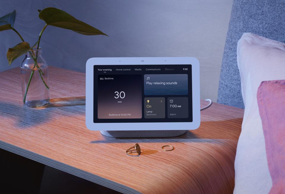 Google’s Brilliant New Nest Hub: A Smart Speaker To Help You Sleep