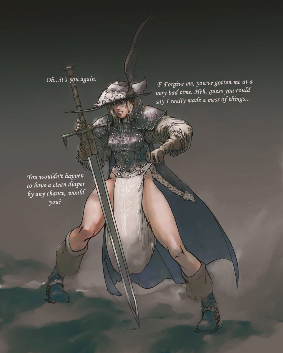 This is still one off my favorite pieces of ABDL art out there, if not my favorite.
Artwork by Senfgas.