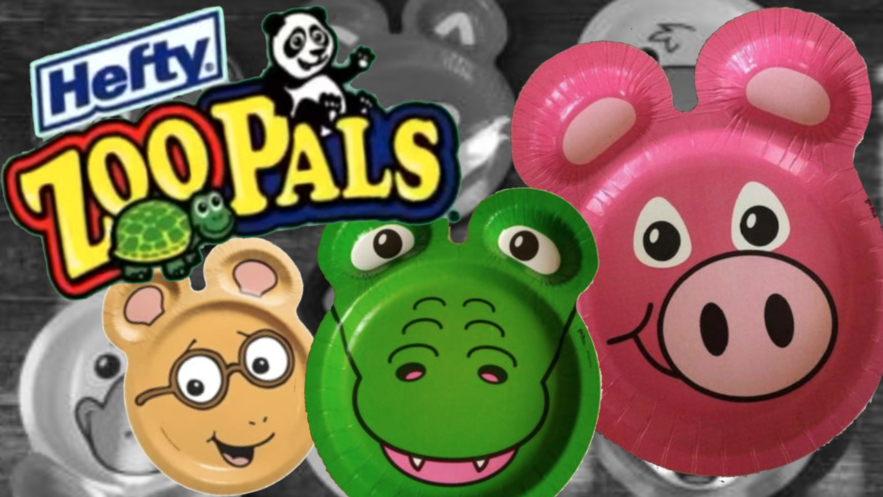 LSuperSonicQ on X: New Video  Zoo Pals Paper Plates - From Fad to  Forgotten  The most iconic dinnerware ever produced  has fallen through the cracks and remain only a memory.unless @