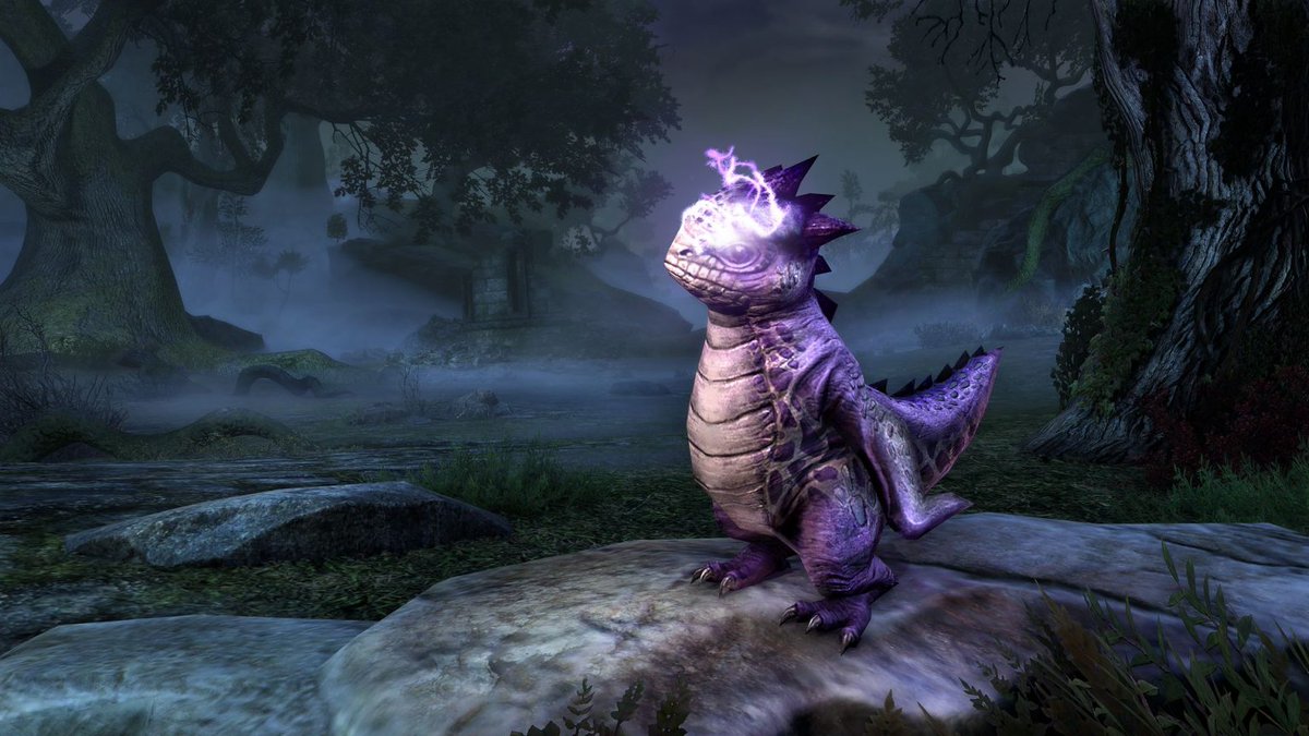 ✨Giveaway✨<a href="/TESOnline/">The Elder Scrolls Online</a>
 
Prizes:
🔹Eerie Violet Bantam Guar

How to Enter:
🔸Follow 
🔸Like &amp; RT
🔸Comment w/ platform &amp; region

Since so many of you were interested in this guar from the last giveaway, I decided to give you an extra shot at it!

~End's Wednesday at 11:59pm pst~