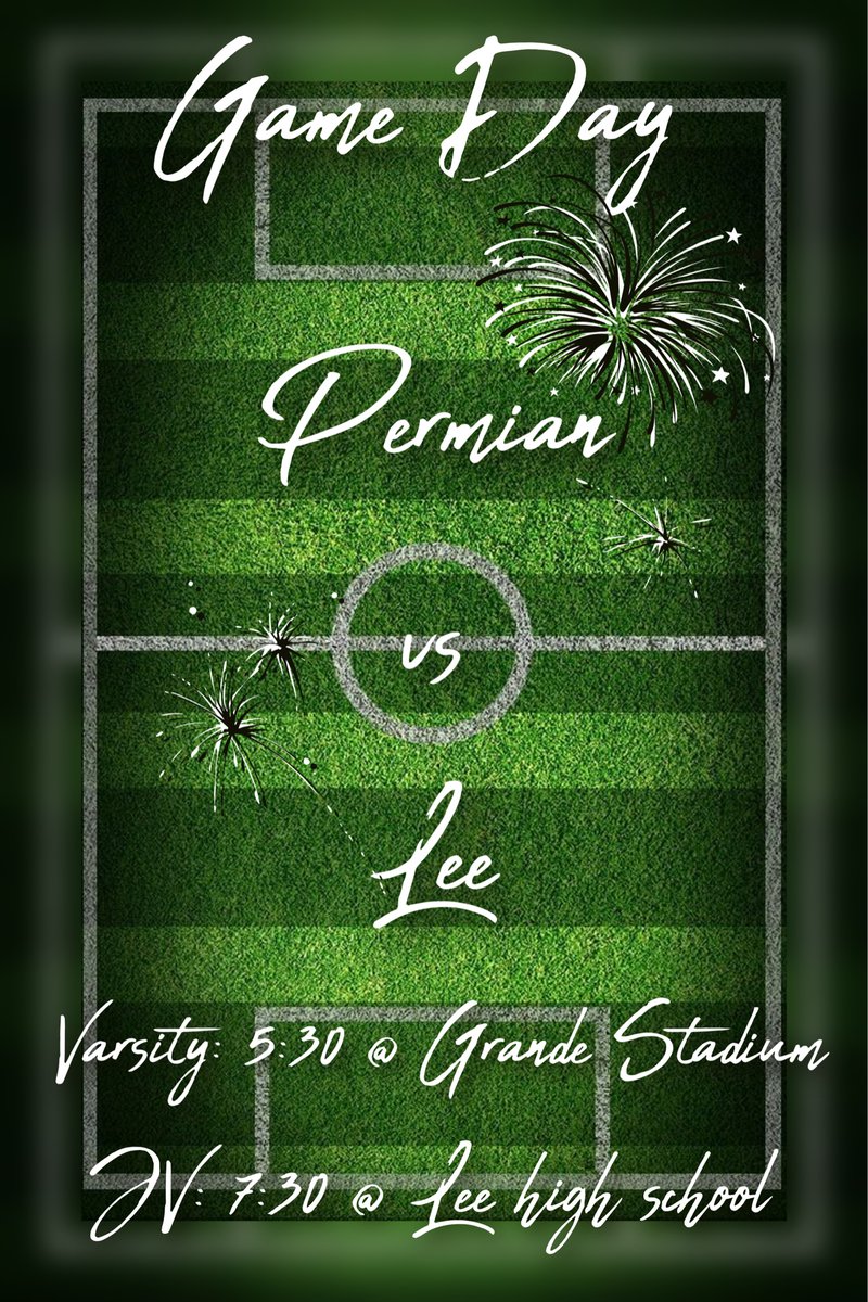 Come out and support the boys in their last district game for this year.