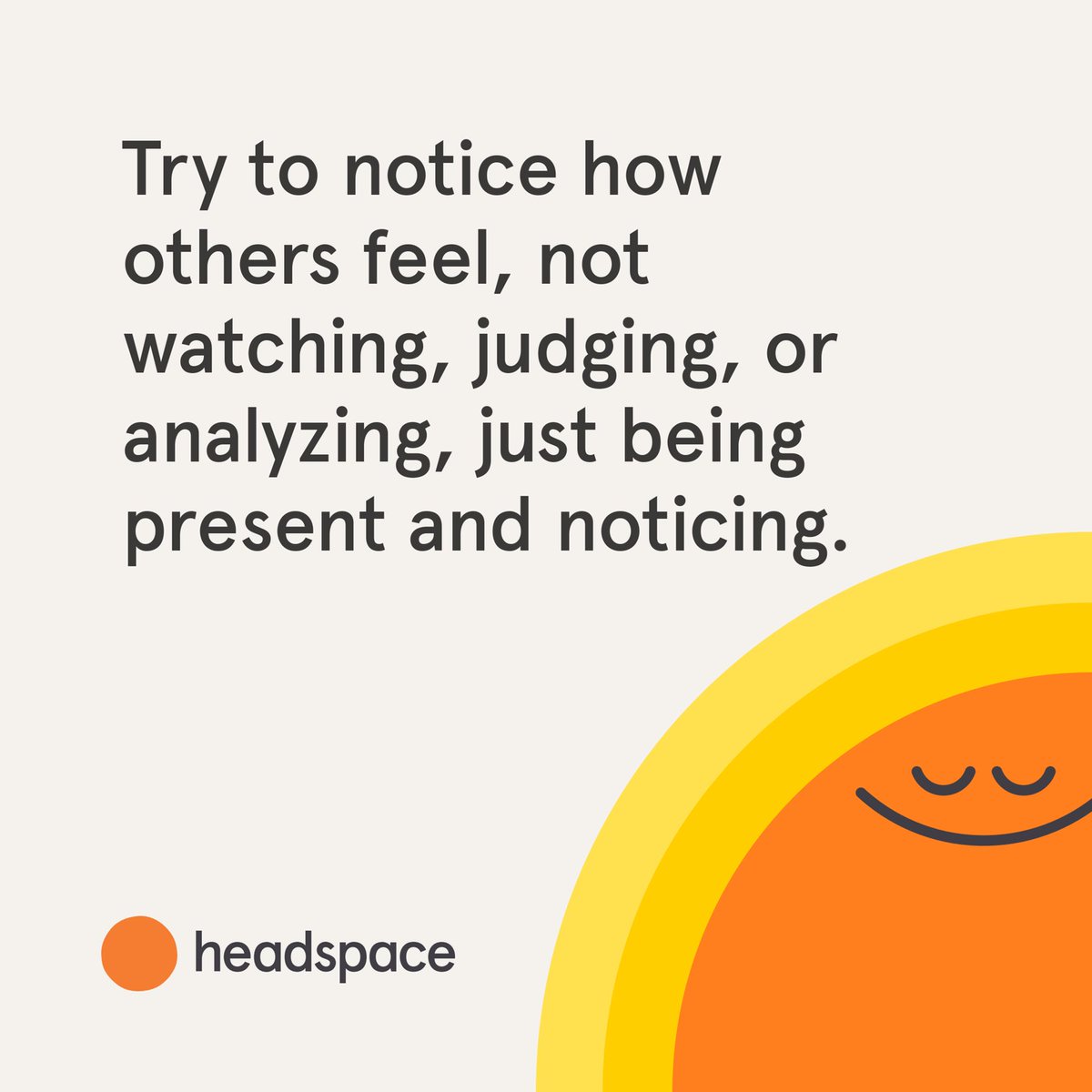 The smallest things can make the biggest difference. headspace.com/sharing-is-car…