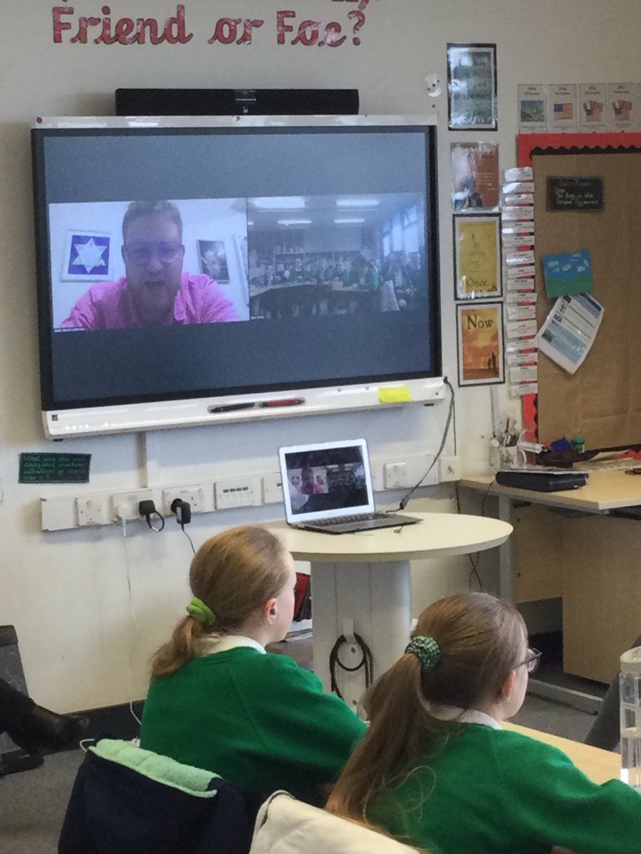Great work in Crew 6 today as they met Rabbi Daniel on a live #zoom all the way from his synagogue in Australia to learn more about #Judaism as part of their current #project @svpprimary @Andreacurran15 @ELeducation #ExpeditionaryLearning