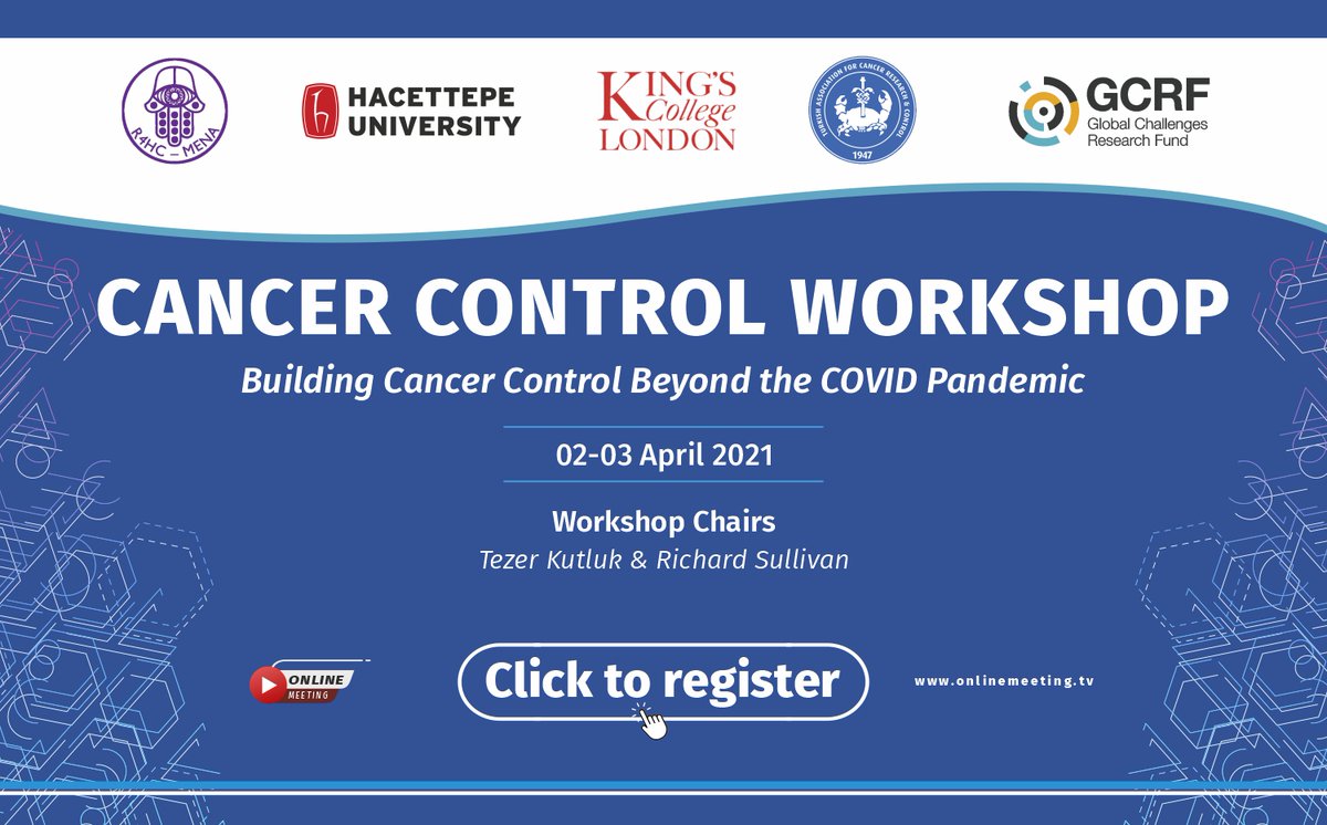 Invitation: "Cancer Control Workshop; Building Cancer Control beyond the Covid Pandemic" Register at onlinemeeting.tv   <a href="/uicc/">Union for International #CancerControl</a> <a href="/r4hcmena/">R4HC-MENA</a> <a href="/WHO/">World Health Organization (WHO)</a> <a href="/pahowho/">PAHO/WHO</a> <a href="/WHOEMRO/">WHO Regional Office for the Eastern Mediterranean</a> <a href="/unicef/">UNICEF</a> <a href="/poem/">H</a> <a href="/tkask/">tkask</a> <a href="/SullivanProf/">Richard Sullivan</a> <a href="/OphiraG/">Ying Yi Gao</a> <a href="/GlopesMd/">gilberto lopes</a> @SanchiaAranda <a href="/marykge/">Mary Gospodarowicz</a> <a href="/siop/">SimFlex</a> <a href="/mtkutluk/">Tezer Kutluk</a>