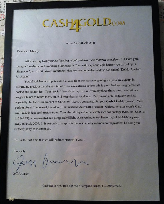 Normalize fucking with predatory companies.