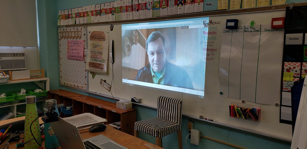 MD Ag Sec Joe Bartenfelder was a virtual guest reader today, reading "Tales of the Dairy Godmother, Chuck's Ice Cream Wish". Thank you <a href="/MAEFINC/">MAEF</a> and <a href="/MdAgDept/">Maryland Department of Agriculture</a> for making this happen today during Ag Literacy Week! <a href="/WatershedPCS/">Watershed PCS</a> <a href="/lori_widney/">Lori Widney</a>