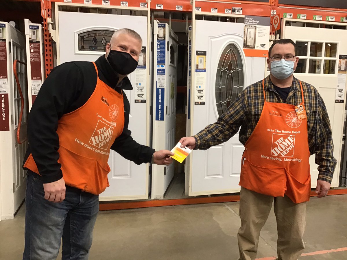 Lance Sanford (@thdlance) on Twitter photo Awarding Jason a gift card from Millworks in Canton 3810 for a great window lead <a href="/THDShawn/">Shawn Jones</a> <a href="/THDPWR/">Paul Riemenschneider</a> @thdannecharlton
<a href="/THDKeithJ/">Keith Johnston</a> <a href="/THDKarla/">Karla Robinson</a> <a href="/PizzinoThd/">@ THD Alex</a> <a href="/StitzelMark/">Mark Stitzel</a> @@Homedepot3810 Awarding Jason a gift card from Millworks in Canton 3810 for a great window lead <a href="/THDShawn/">Shawn Jones</a> <a href="/THDPWR/">Paul Riemenschneider</a> @thdannecharlton
<a href="/THDKeithJ/">Keith Johnston</a> <a href="/THDKarla/">Karla Robinson</a> <a href="/PizzinoThd/">@ THD Alex</a> <a href="/StitzelMark/">Mark Stitzel</a> @@Homedepot3810