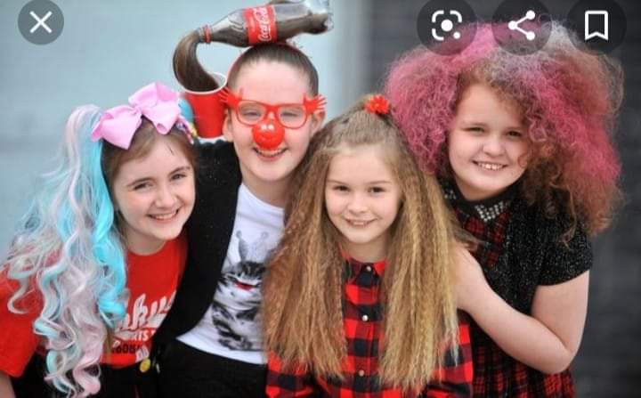 PrimaryVue's tweet photo. Don't forget this Friday is red nose day!

Wear something red and crazy hair for a £1 donation towards comic relief 😍 https://t.co/ZICcKNkKz3