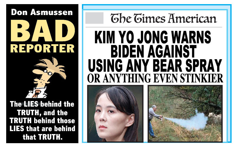 BAD REPORTER 'CAUSING A STINK'
at sfchronicle.com/bad_reporter      
#NorthKorea
#KimJongUn  
#BearSpray