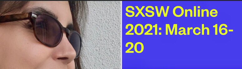 JarjourLegal's tweet photo. #SXSW 2021 - this week - all online - offers keynotes and sessions on business, tech, science, policy, arts/culture and more, bringing together brilliantly leaders and rising leaders and ideas. Innovation, Ethics, Creativity, Diversity, Equity and Justice themes pervade. 😊 https://t.co/BgNr72Ra9v