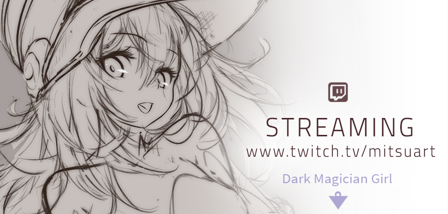 Chill streaming for a few hours !
Drawing Dark Magician Girl, for my patrons, as she is the poll winner for this month ?‍♀️

https://t.co/hIrNknwQL9 