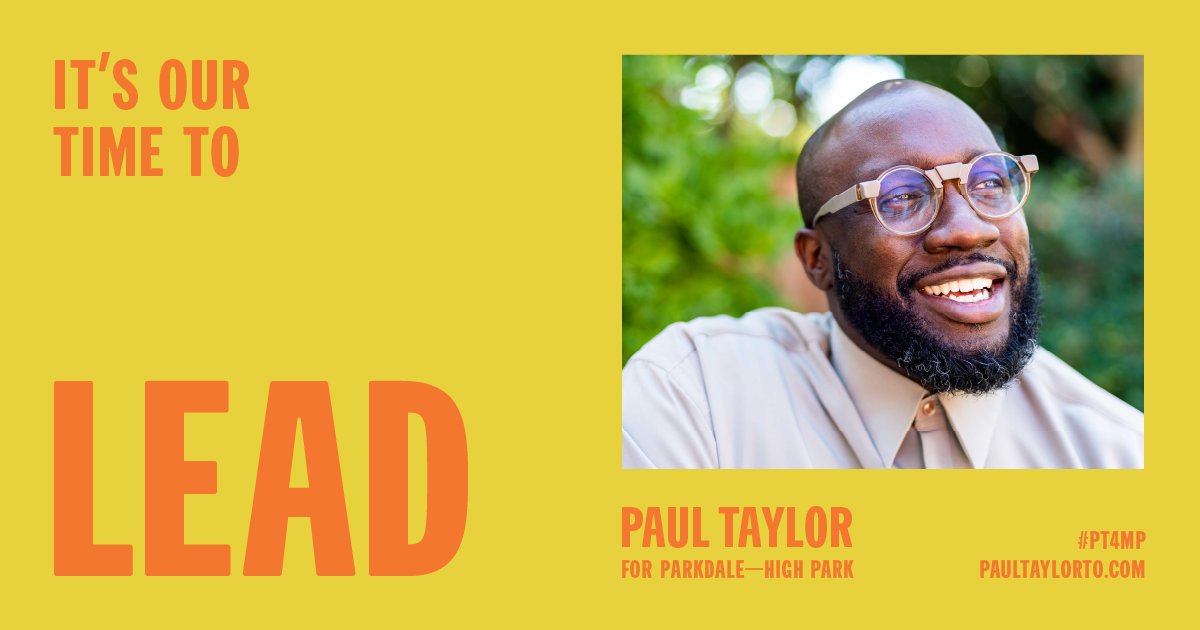 PaulTaylorTO's tweet image. So many incredible people contribute their time and energy to fuel a campaign. While it's a significant amount of work, having fun along the way is essential, so we prioritize it. 

We'd love for you to join us!

Sign up to volunteer at paultaylorTO.com  

#PT4MP #ParkHP