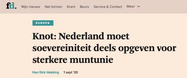 Marijnissen: luister naar Knot over de euro! Knot, ondertussen: