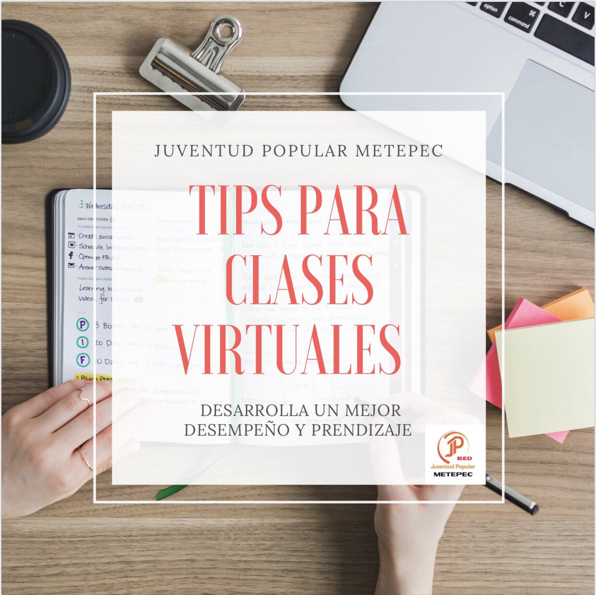 MetepecPopular's tweet photo. La familia de @MetepecPopular se preocupa por la educación. 🧡📚
Les traemos estos tips para tener un mejor desempeño en clases virtuales, con #AccionesResponsables podemos mejorar la educación. https://t.co/axJ3MsdaBM