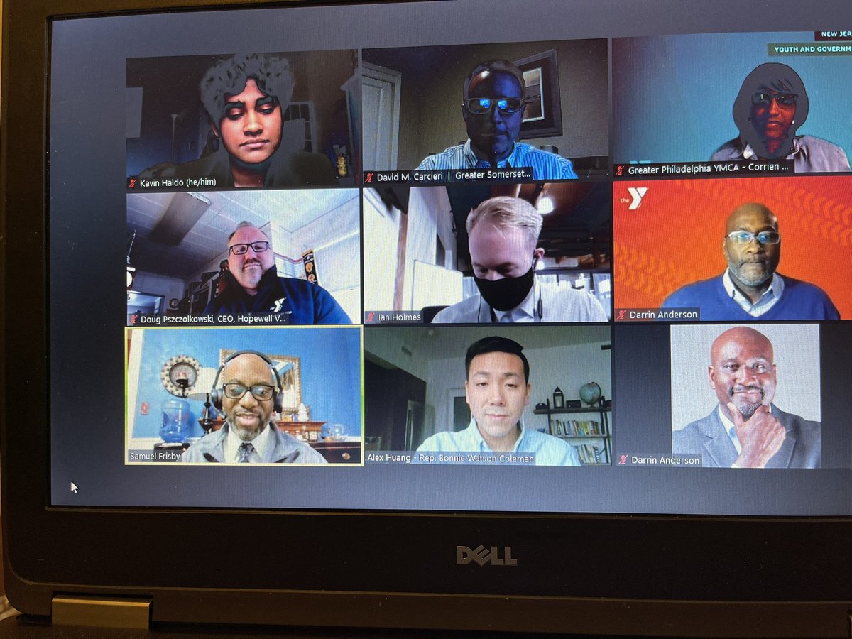 Thank you Alex Huang from <a href="/RepBonnie/">Rep. Bonnie Watson Coleman</a> office for meeting with #YAdvocates from <a href="/njymca/">NJ YMCA STATE ALLIANCE</a> to hear about the Y’s priorities.