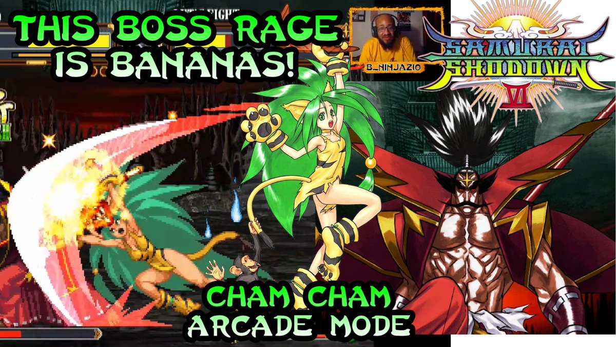 B_Ninja210's tweet photo. This BOSS RAGE Is Bananas! | Cham Cham - Samurai Shodown VI Arcade Mode Playthrough (PS4)
#ChamCham #SamuraiShodown6 #B_Ninja210 #SamSho #EpicGames #SNK #Legacy #Playthrough #FGC #Twitch #Youtube #Felicia #ArcadeMode #DemonGaoh #BossRage
https://t.co/4xT9c4eSid via @YouTube https://t.co/O4XXvSbXe0