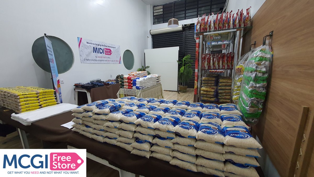 mcgifreestore's tweet photo. Check out these photos from our MCGI Free Store Launch in Brazil — featuring our brethren and recipients from Distrito, Federal!

To God be the glory!

#GetEverythingForFREE
#MCGICares https://t.co/y3U8tnxke5