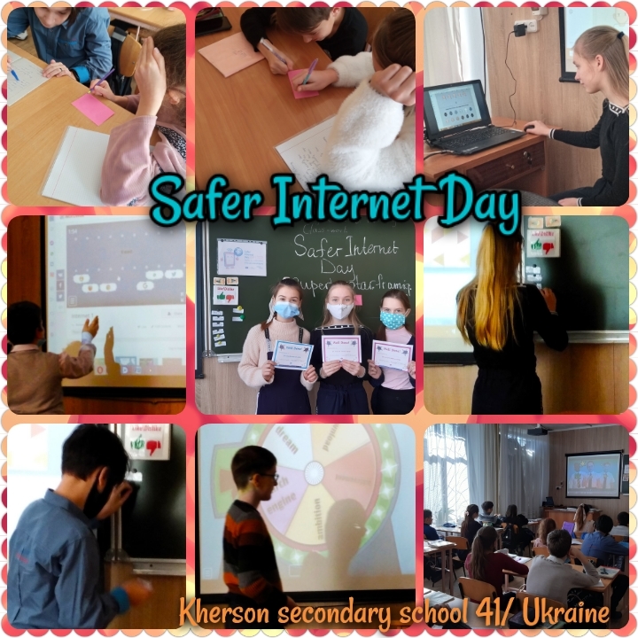 Newbees of Kherson Secondary School #saferinternetday #etwinning