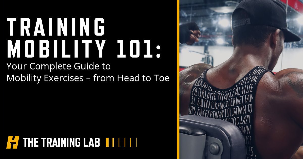 Mobility work will improve your performance in the gym AND your quality of life outside it.

Check out our new Training Mobility 101 Guide on The Training Lab blog. ⬇️

We cover common troubles spots and how to tame them, from head to toe.

🔗: buff.ly/2OF31ZZ