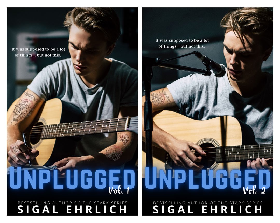 The Unplugged Duet, a forbidden rockstar romance by <a href="/Sigal_Ehrlich/">S. Ehrlich</a>, has a brand-new look! And both books are on sale for a limited time!  Download your copies today! 99¢—Unplugged Vol. 1: amzn.to/3qajour $1.99—Unplugged Vol. 2: amzn.to/3sFjdsA