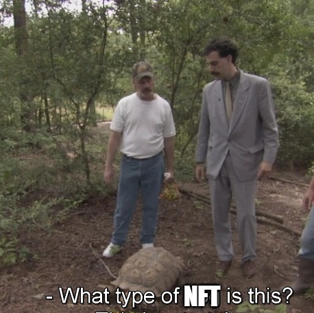 Twitter when you try to post a pic from your passion project.

#nft