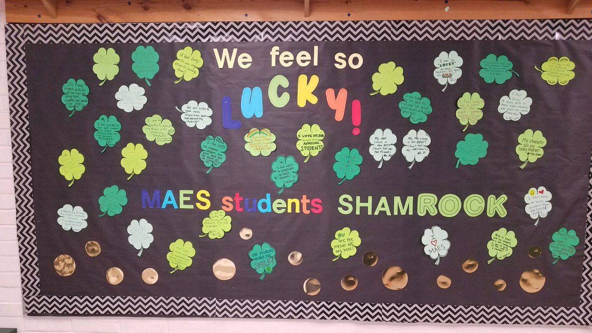 Feeling Lucky 🍀 #WeLoveMAES