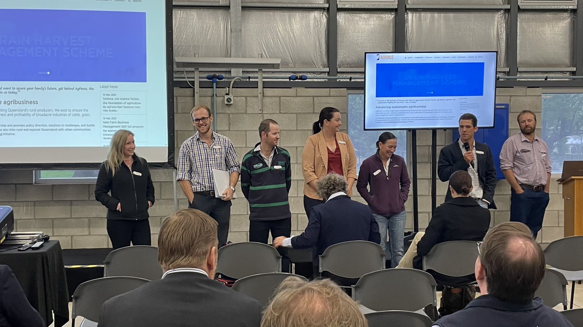 AgForceQLD's tweet photo. Our Young Producers Council introducing themselves to electeds &amp; staff today in Toowoomba on the final day of our strategic planning meetings. 🙌 See their profiles at the hashtag #AgForceYPC https://t.co/5bzIU4v3qQ