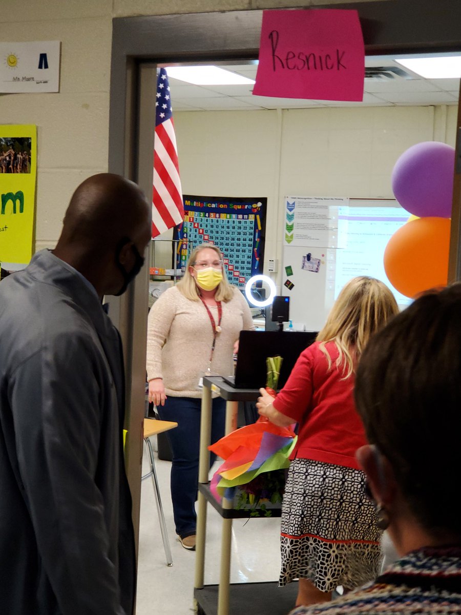 Proud_Tigers's tweet photo. Celebrating our Teacher of the Year, Ms. Resnick! Also honoring Ms. Manuel, Professional of the year &amp; Ms. Peters, Rookie of the Year! @TaylorRoadWay @FultonCoSchools @FCS_Zone6_Supt @FCSSuptLooney https://t.co/a6Ybodvq1Q