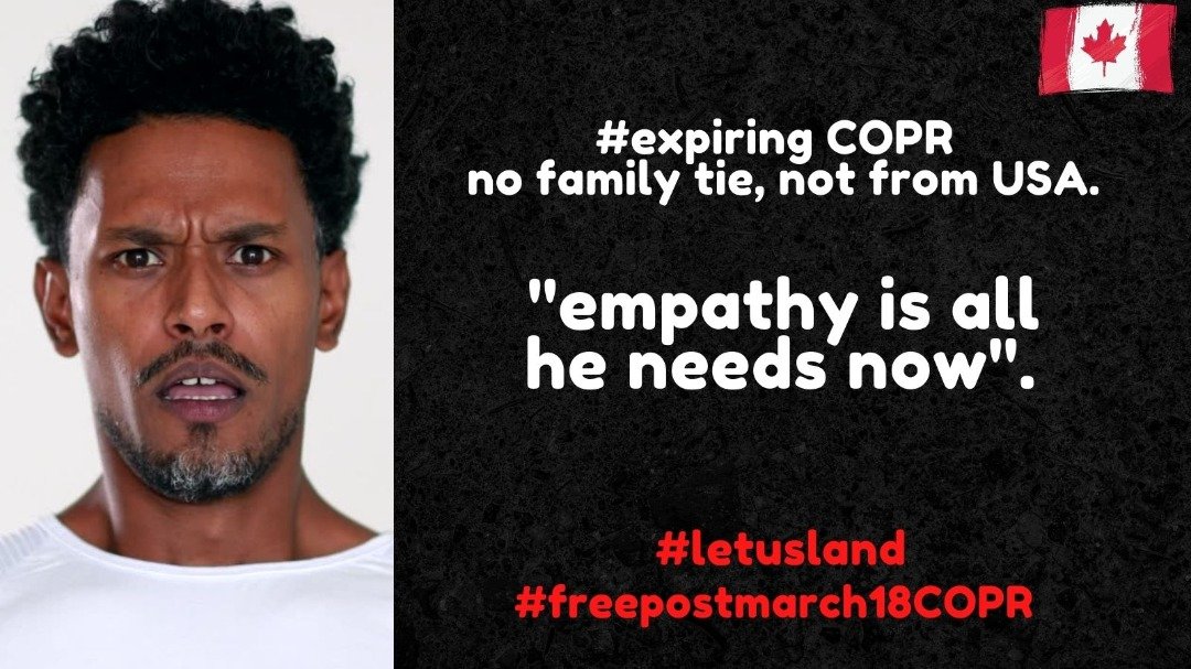 COPRPOSTMARCH18's tweet photo. @marcomendicino @TorontoPolice @CIJAinfo @bnaibrithcanada While sayin NO TO ANTISEMITISM, We humbly seek that you kindly instruct @CitImmCanada to EXEMPT IM1 VISA HOLDERS ISSUED POST MARCH 18,2020 FROM TRAVEL RESTRICTIONS 
@CTVNews @globalnews @TorontoStar  @MHCC_  #Canada_immigrationvisa #Free_COPR_Post_March18 https://t.co/vjs2gXFWdP