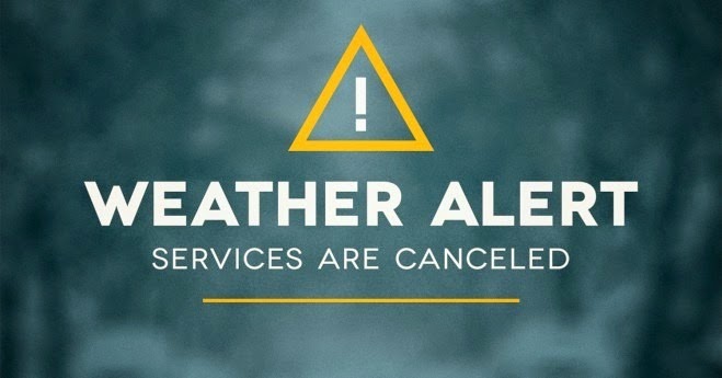 There will be no activities at church Wednesday night because of the threat of severe weather. conta.cc/3bRQqeB