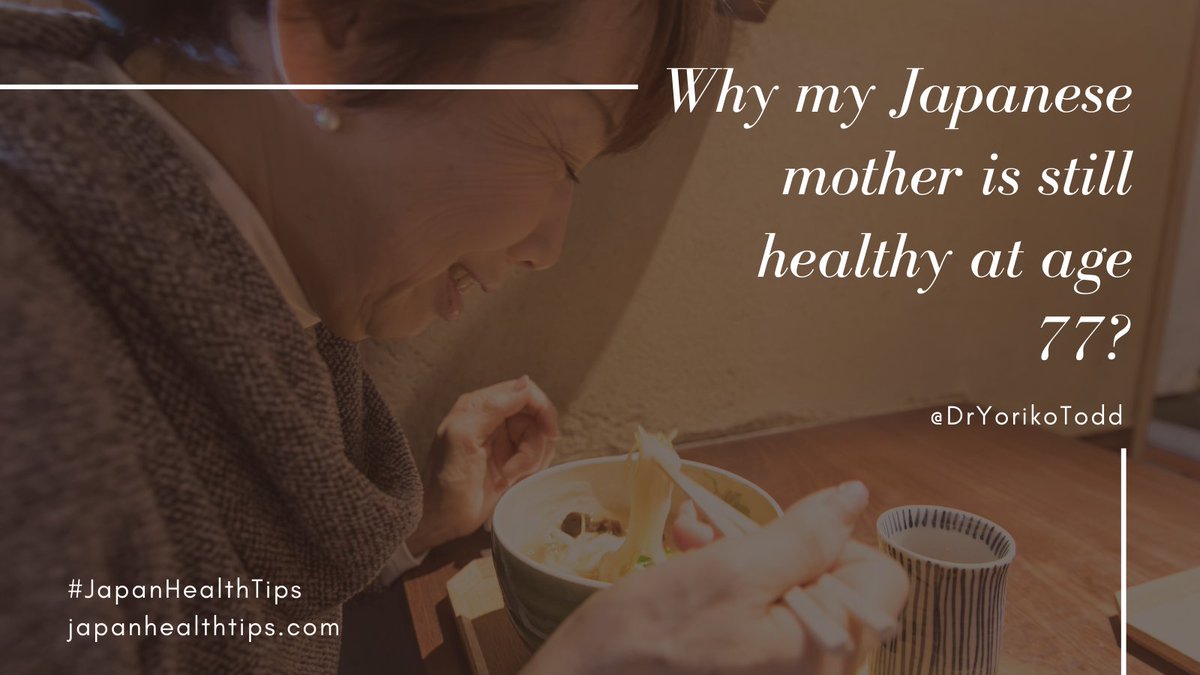 DrYorikoTodd's tweet photo. Why my Japanese mother is still healthy at age 77?
Want to know her secrets?
Read my book about Living Longer And Better, The Japanese Way here https://t.co/mqPXsHSlXN
Get more health and longevity tips here https://t.co/mqPXsHSlXN
#dryorikotodd
#japanhealthtips https://t.co/79hoQrv1TG