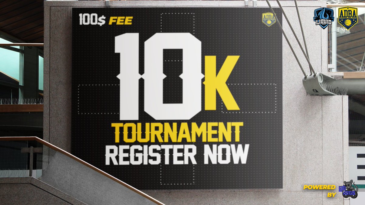 🏆 Huge Announcement! 

We will be hosting the largest NBA2k Tournament in history with a guaranteed prize pool of $10,000 

Tag the community as this is going into the history books and we invite you to be apart of it. 

💰$100 Signup Fee
🎮 Xbox X Only 
dalabtv.com/ADBA/tournamen…